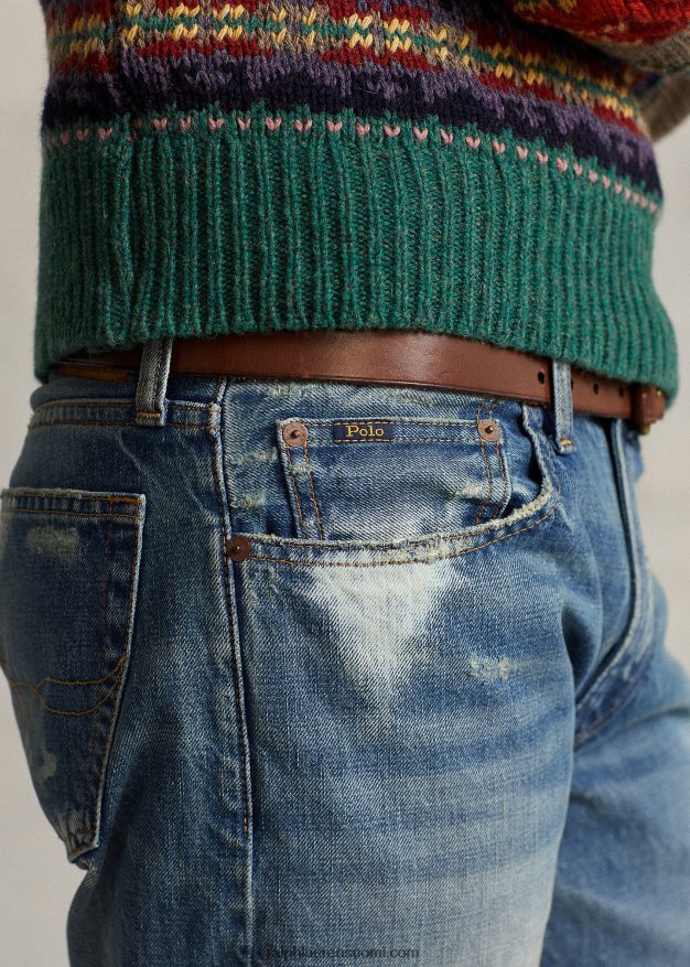 Ralph Lauren miehet varic slim suora distressed jean 0Z24ZR135 buckbrooke