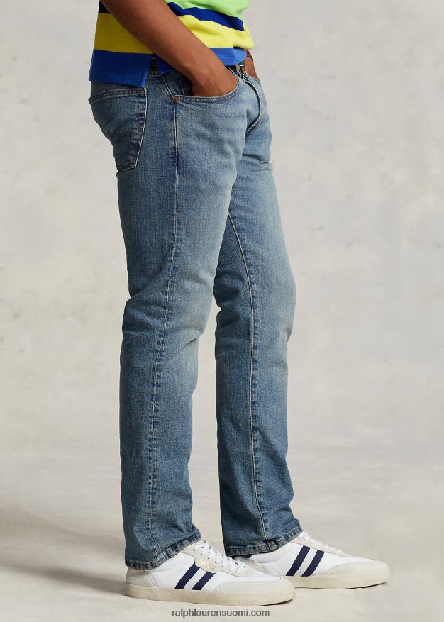Ralph Lauren miehet varic slim suora farkku 0Z24ZR361 dixon venyttää