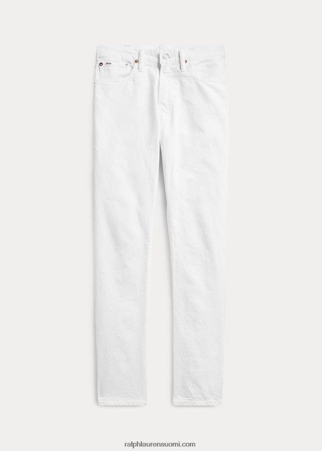 Ralph Lauren miehet varic slim suora farkku 0Z24ZR374 valkoinen