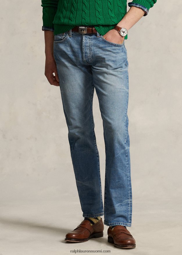 Ralph Lauren miehet varic slim suora farkku 0Z24ZR681 granger venyttää