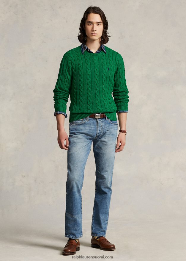 Ralph Lauren miehet varic slim suora farkku 0Z24ZR681 granger venyttää