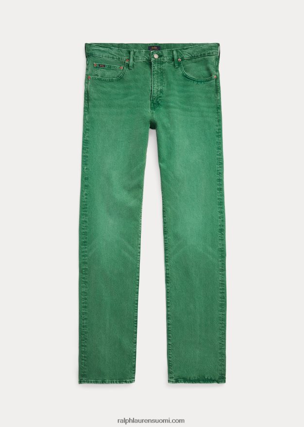 Ralph Lauren miehet varic slim suora stretch farkku 0Z24ZR1482 optinen vihreä