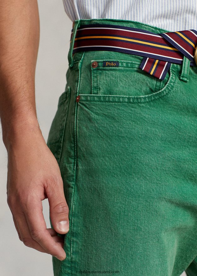 Ralph Lauren miehet varic slim suora stretch farkku 0Z24ZR1482 optinen vihreä