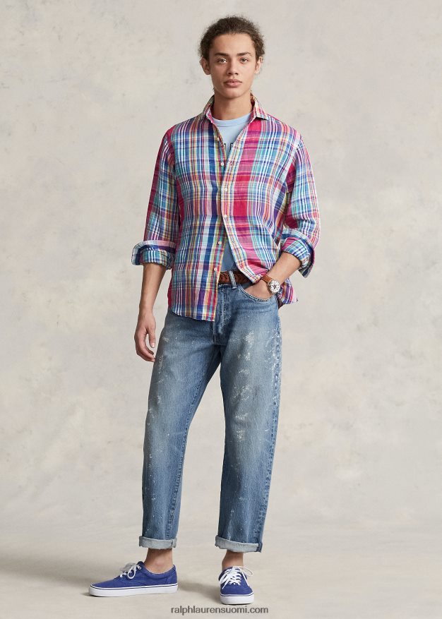 Ralph Lauren miehet vintage klassinen joustava farkku 0Z24ZR8521 buckfield