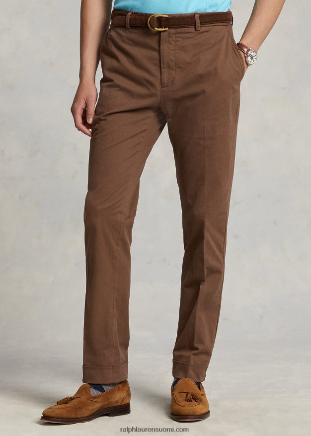 Ralph Lauren miehet joustavat chino-pukuhousut 0Z24ZR716 teak