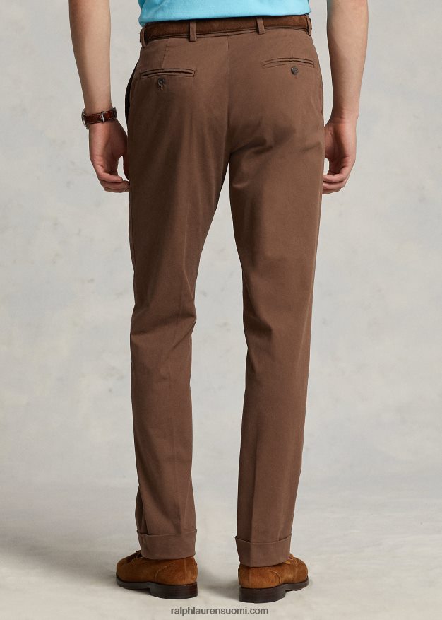 Ralph Lauren miehet joustavat chino-pukuhousut 0Z24ZR716 teak