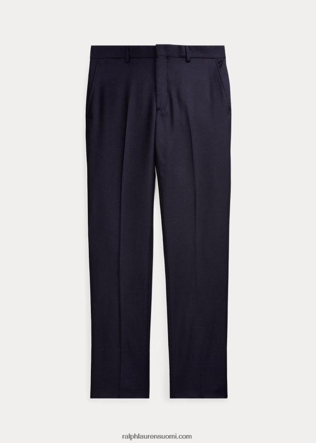 Ralph Lauren miehet kapeat villaiset twill-housut 0Z24ZR737 klassinen laivasto