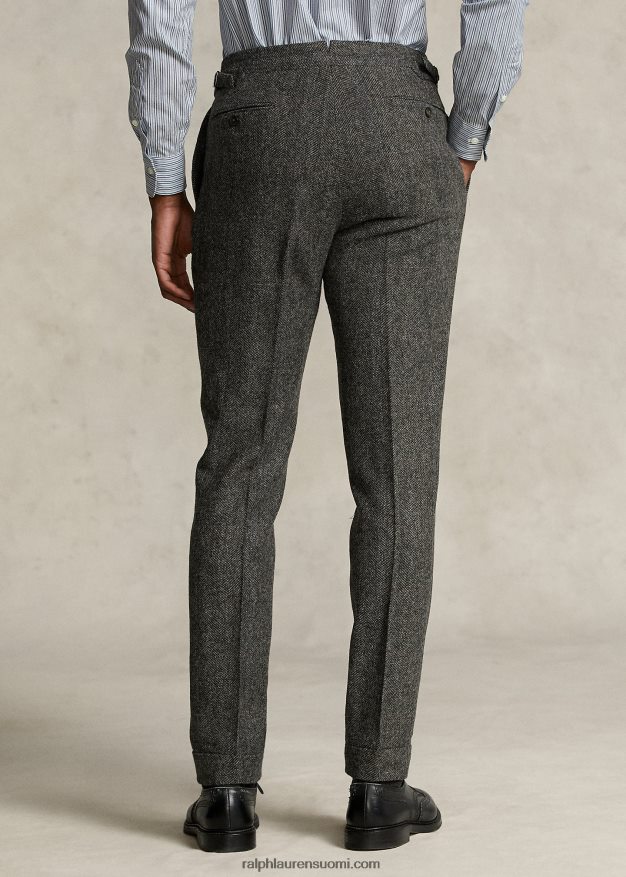 Ralph Lauren miehet morehouse-malliston pukuhousut 0Z24ZR1298 harmaa