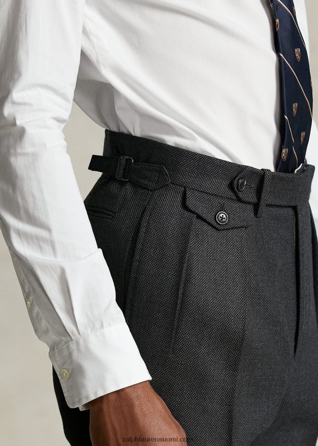 Ralph Lauren miehet morehouse-malliston pukuhousut 0Z24ZR8622 harmaa