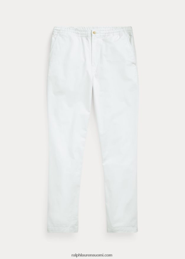 Ralph Lauren miehet polo prepster classic fit chino-housut 0Z24ZR581 kannenpesuaine valkoinen