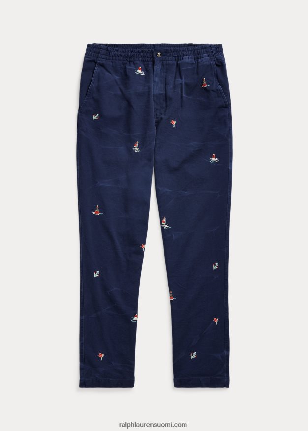 Ralph Lauren miehet polo prepster classic fit chino-housut 0Z24ZR8618 Newportin laivasto/taktiikka