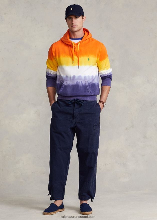 Ralph Lauren miehet rento istuvuus canvas cargo housut 0Z24ZR1054 newportin laivasto