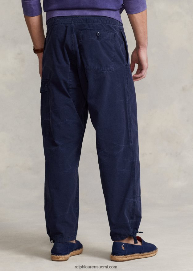 Ralph Lauren miehet rento istuvuus canvas cargo housut 0Z24ZR1054 newportin laivasto