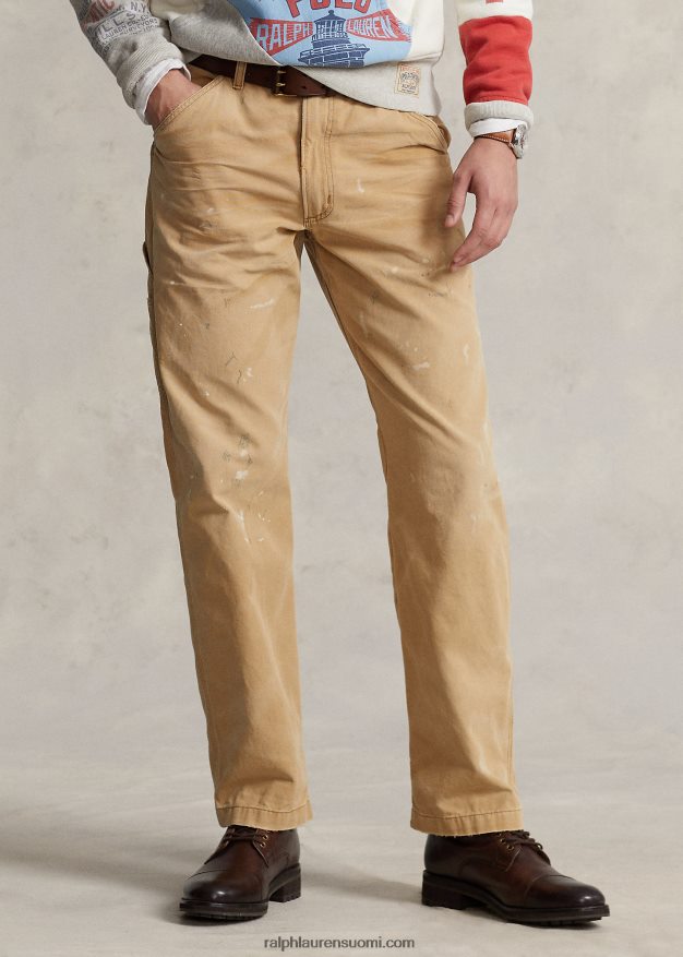 Ralph Lauren miehet rento istuvuus maali-roiskekankaalle 0Z24ZR8510 kaveri