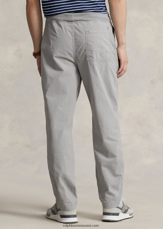 Ralph Lauren miehet rento istuvuus stretch-popliinihousut 0Z24ZR792 harmaata sumua
