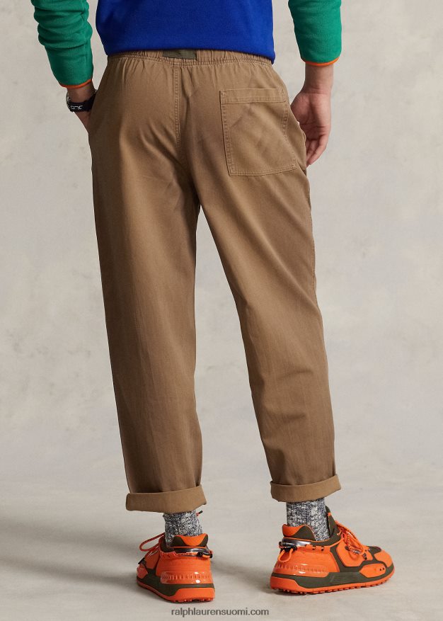 Ralph Lauren miehet rento istuvuus twill retkeilyhousut 0Z24ZR816 lähetys rusketus