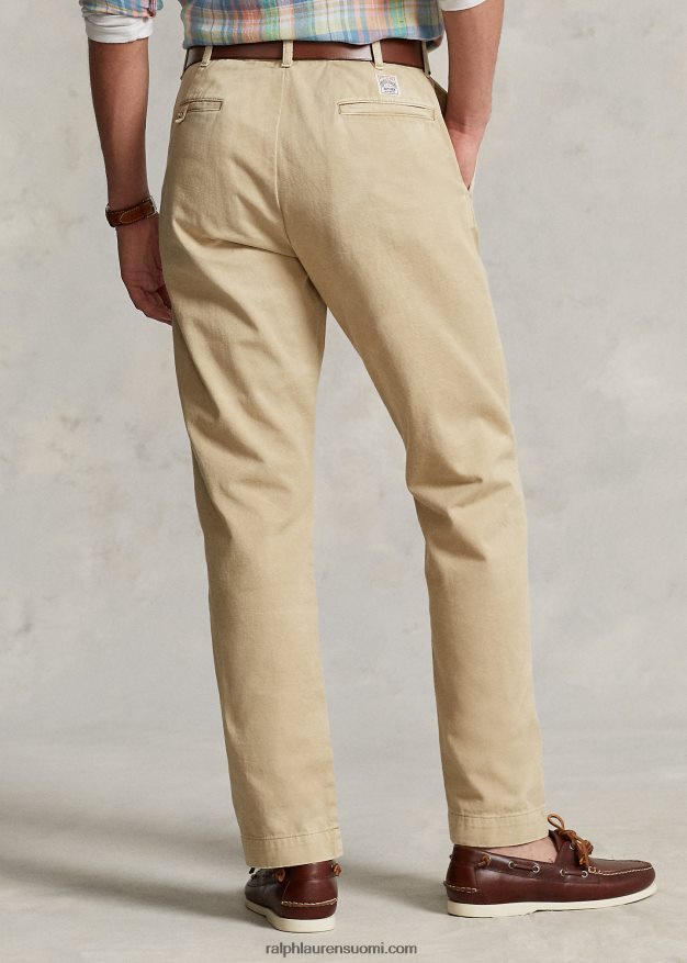 Ralph Lauren miehet salinger suorat chino-housut 0Z24ZR837 rannikon beige