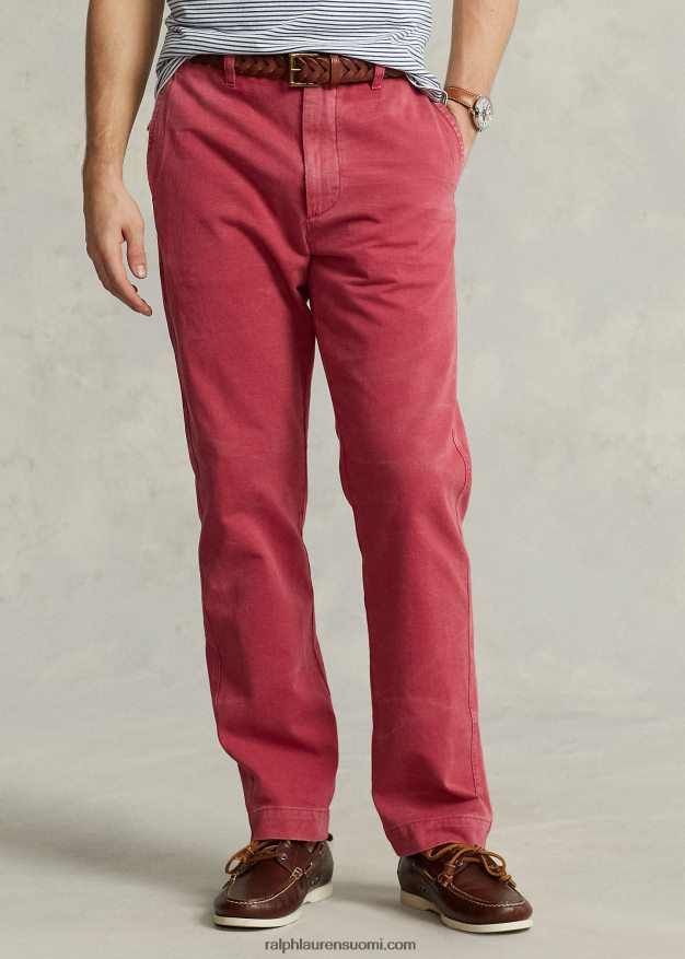 Ralph Lauren miehet salinger suorat chino-housut 0Z24ZR838 Chili