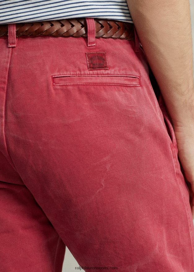 Ralph Lauren miehet salinger suorat chino-housut 0Z24ZR838 Chili