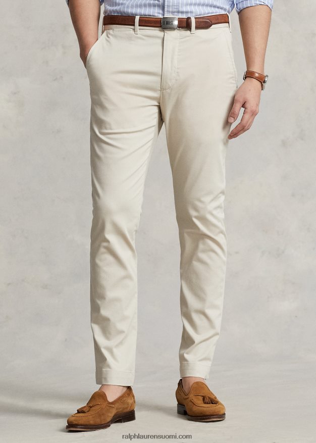 Ralph Lauren miehet stretch slim fit suorituskykyiset chino-housut 0Z24ZR924 perushiekka