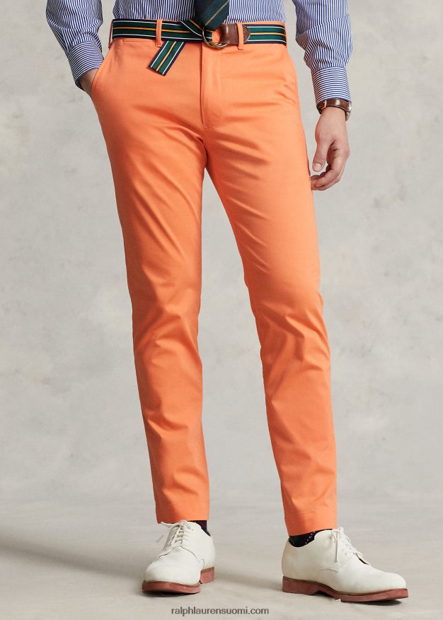 Ralph Lauren miehet stretch slim fit suorituskykyiset chino-housut 0Z24ZR925 klassinen persikka