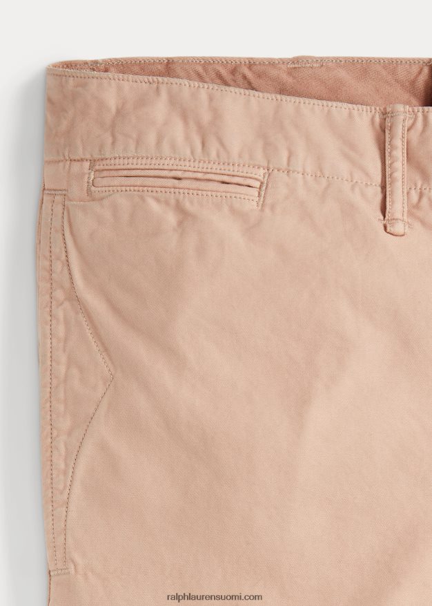 Ralph Lauren miehet upseeri chino housut 0Z24ZR1776 auringon haalistunut vaaleanpunainen