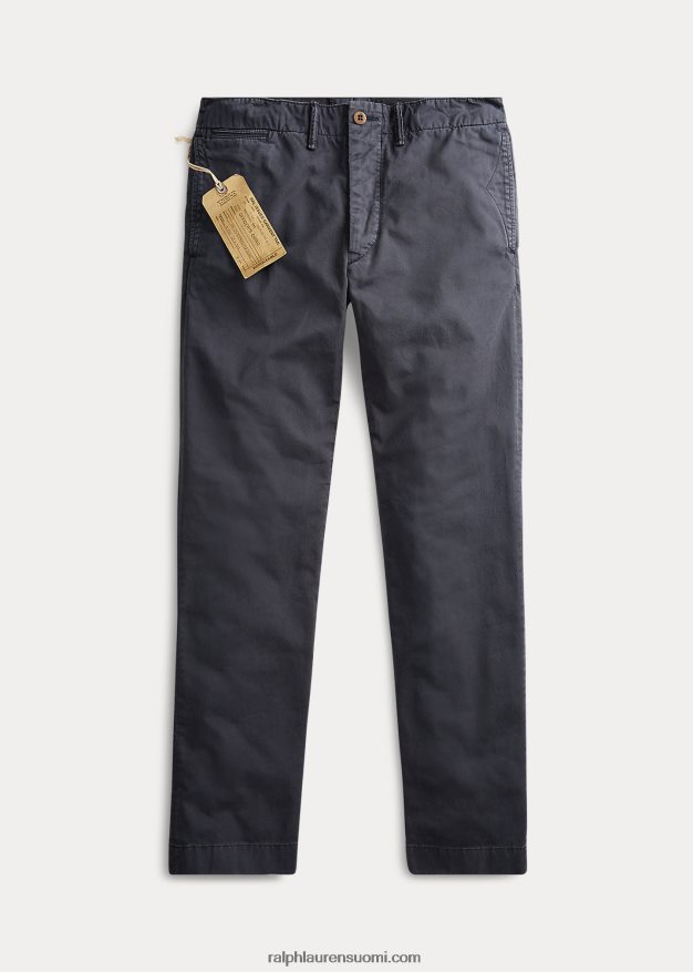Ralph Lauren miehet upseeri chino housut 0Z24ZR8689 laivasto