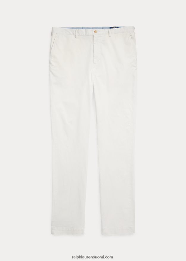 Ralph Lauren miehet venyvät klassiset chino-housut 0Z24ZR1659 kannenpesuaine valkoinen