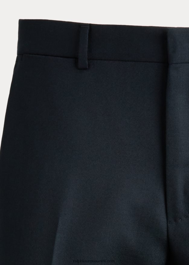 Ralph Lauren miehet villaiset oxford-pukuhousut 0Z24ZR571 laivasto