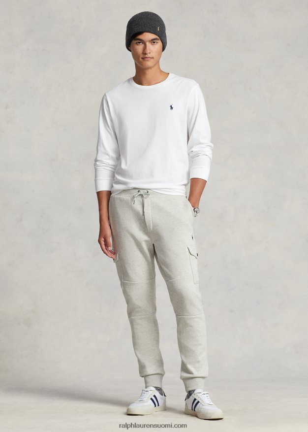 Ralph Lauren miehet kaksinkertaiset cargo jogger -housut 0Z24ZR478 kevyt urheilullinen kanerva