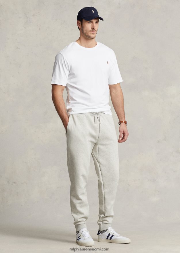 Ralph Lauren miehet logokuvioidut kaksoisneulotut lenkkeilyhousut 0Z24ZR1369 kevyt urheilullinen kanerva