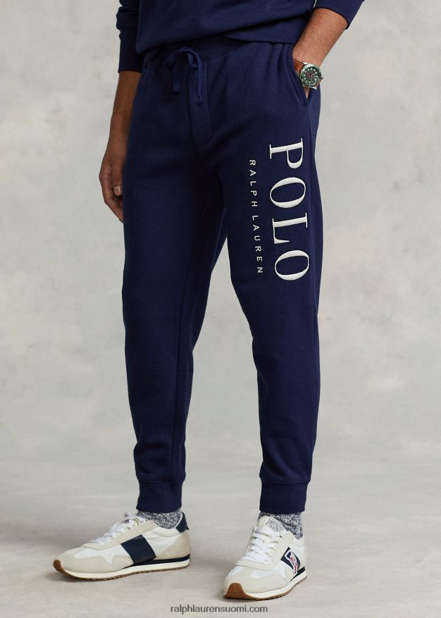 Ralph Lauren miehet logolla brodeeratut fleece-housut 0Z24ZR1245 risteilylaivasto