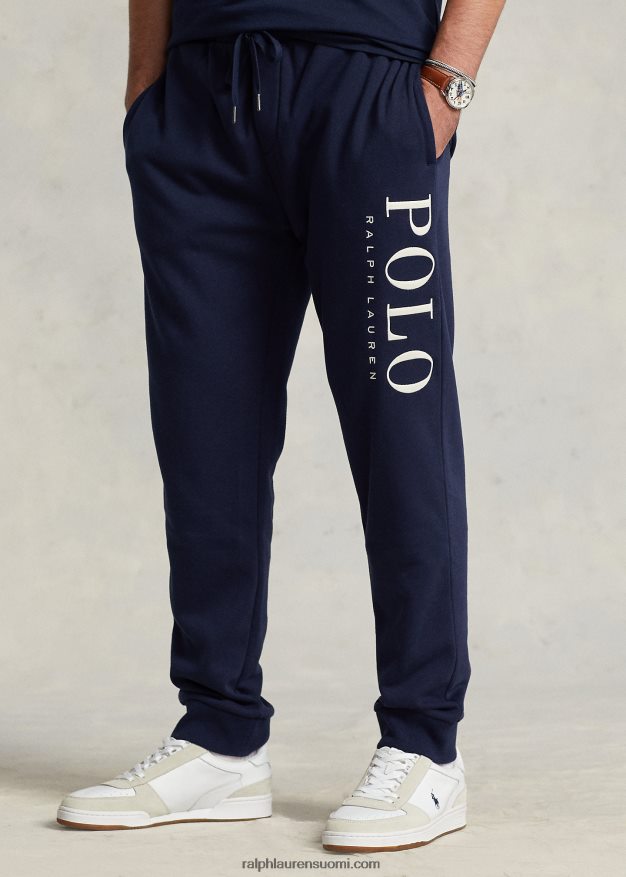 Ralph Lauren miehet logolla brodeeratut fleece-housut 0Z24ZR1882 risteilylaivasto