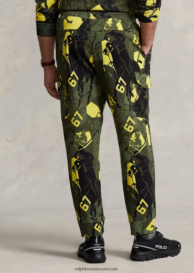 Ralph Lauren miehet logopolo poni lenkkeilyhousut 0Z24ZR1404 huippukokous camo