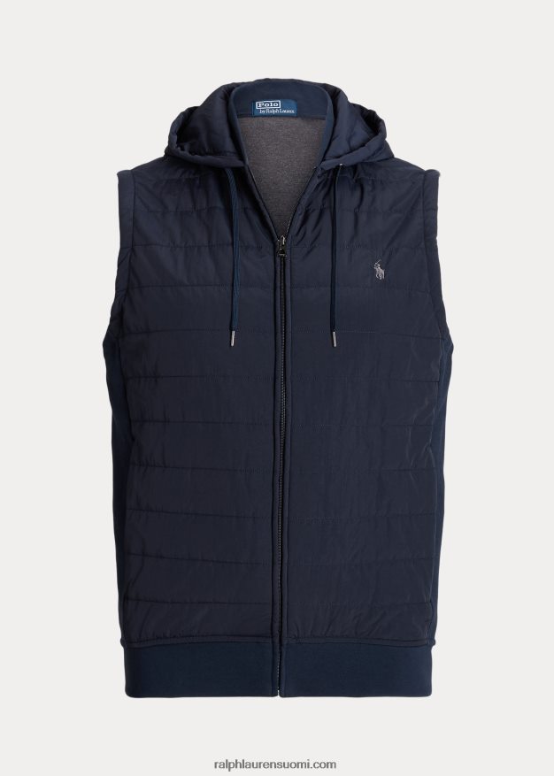 Ralph Lauren miehet hybridi hupullinen liivi 0Z24ZR1370 lentäjän laivasto