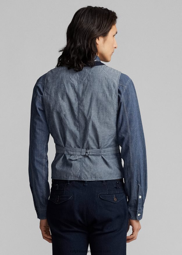 Ralph Lauren miehet indigo kalanruotoliivi 0Z24ZR1752 syvä laivasto