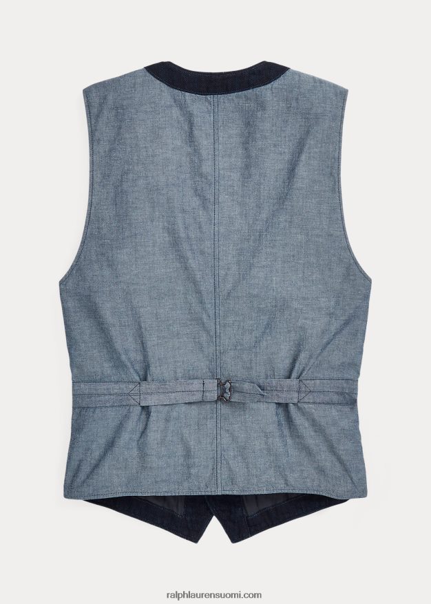 Ralph Lauren miehet indigo kalanruotoliivi 0Z24ZR1752 syvä laivasto