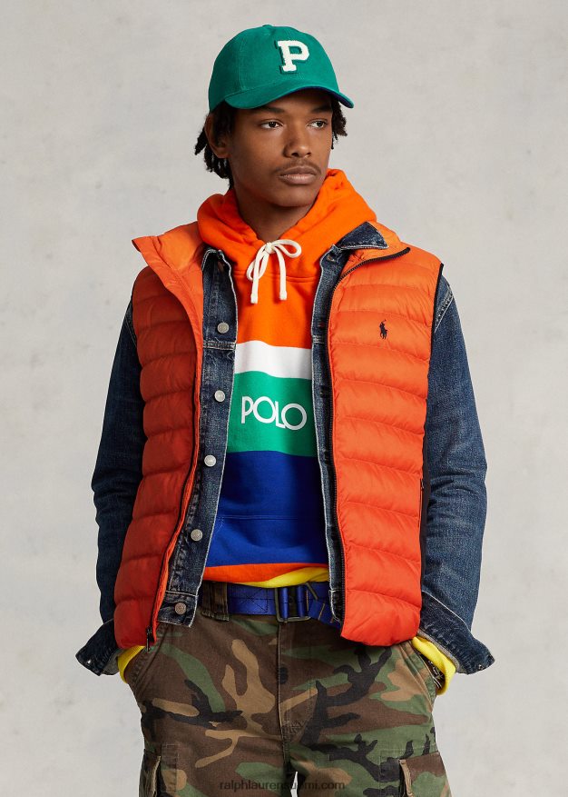 Ralph Lauren miehet pakattava hybridiliivi 0Z24ZR136 ombre