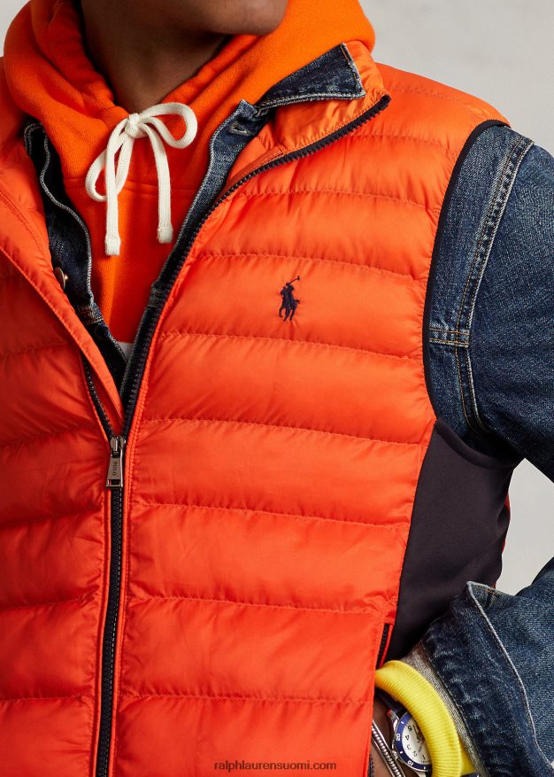 Ralph Lauren miehet pakattava hybridiliivi 0Z24ZR136 ombre