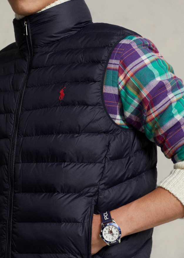 Ralph Lauren miehet pakattava liivi 0Z24ZR113 kokoelma laivasto