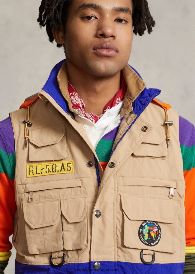 Ralph Lauren miehet vettä hylkivä käyttöliivi 0Z24ZR144