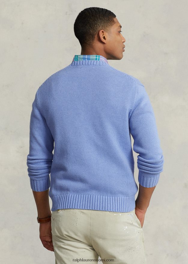 Ralph Lauren miehet poolo bear puuvillapusero 0Z24ZR835 pehmeä kuninkaallinen