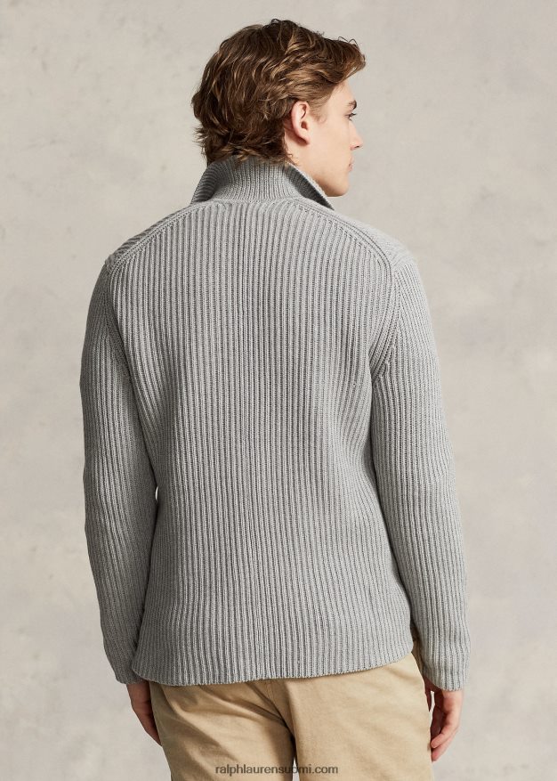 Ralph Lauren miehet puuvilla-kashmir bleiseritakki 0Z24ZR1236 harmaa