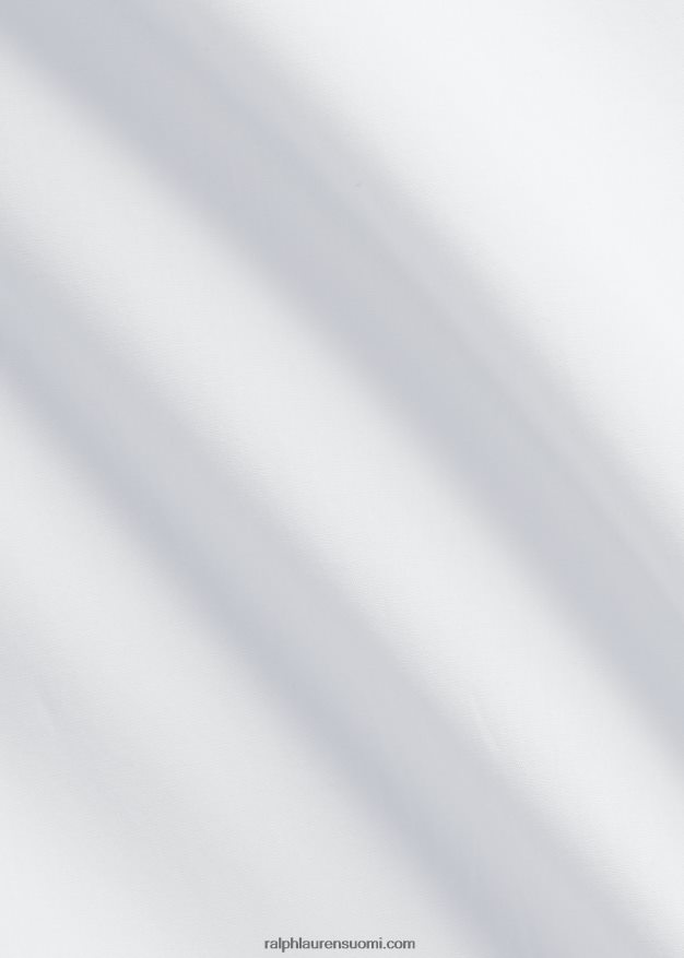 Ralph Lauren miehet custom fit popliinipaita 0Z24ZR8475 valkoinen