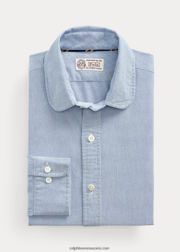 Ralph Lauren miehet morehouse-kokoelman monogrammipaita 0Z24ZR1283 sininen