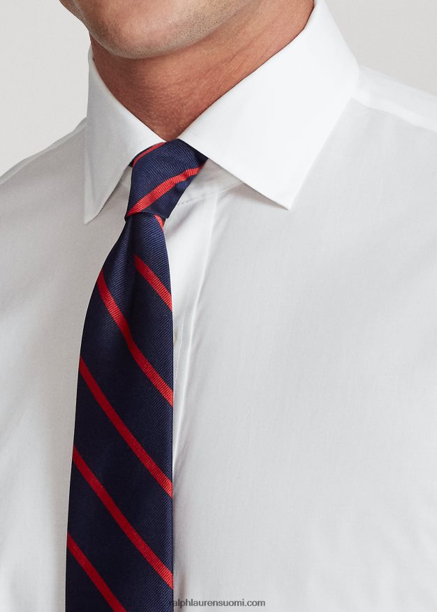 Ralph Lauren miehet regent custom fit popliinipaita 0Z24ZR819 valkoinen