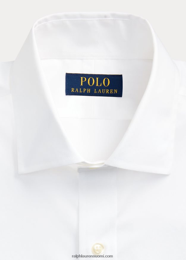 Ralph Lauren miehet regent custom fit popliinipaita 0Z24ZR819 valkoinen