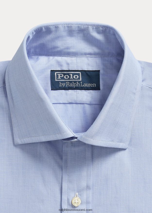 Ralph Lauren miehet regent custom fit popliinipaita 0Z24ZR8482 sininen