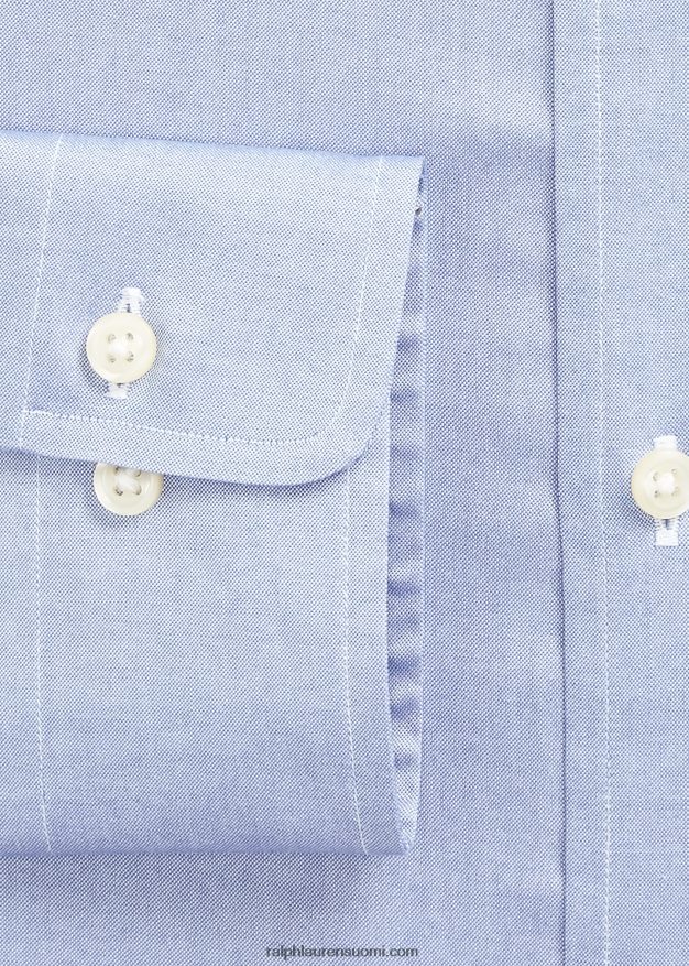 Ralph Lauren miehet slim fit helppohoitoinen oxford paita 0Z24ZR1042 sinivalkoinen