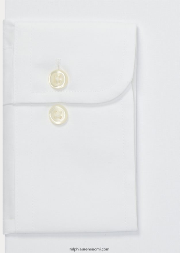 Ralph Lauren miehet slim fit popliinipaita 0Z24ZR1309 valkoinen